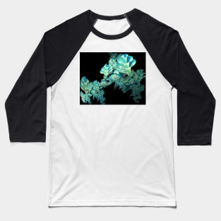 Fractal Sea Lilies Baseball T-Shirt